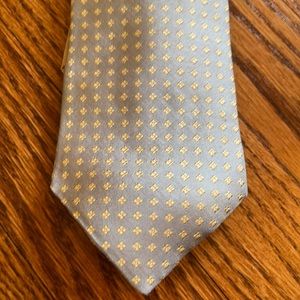 NWT Saks Fifth Avenue Neck Tie - light blue